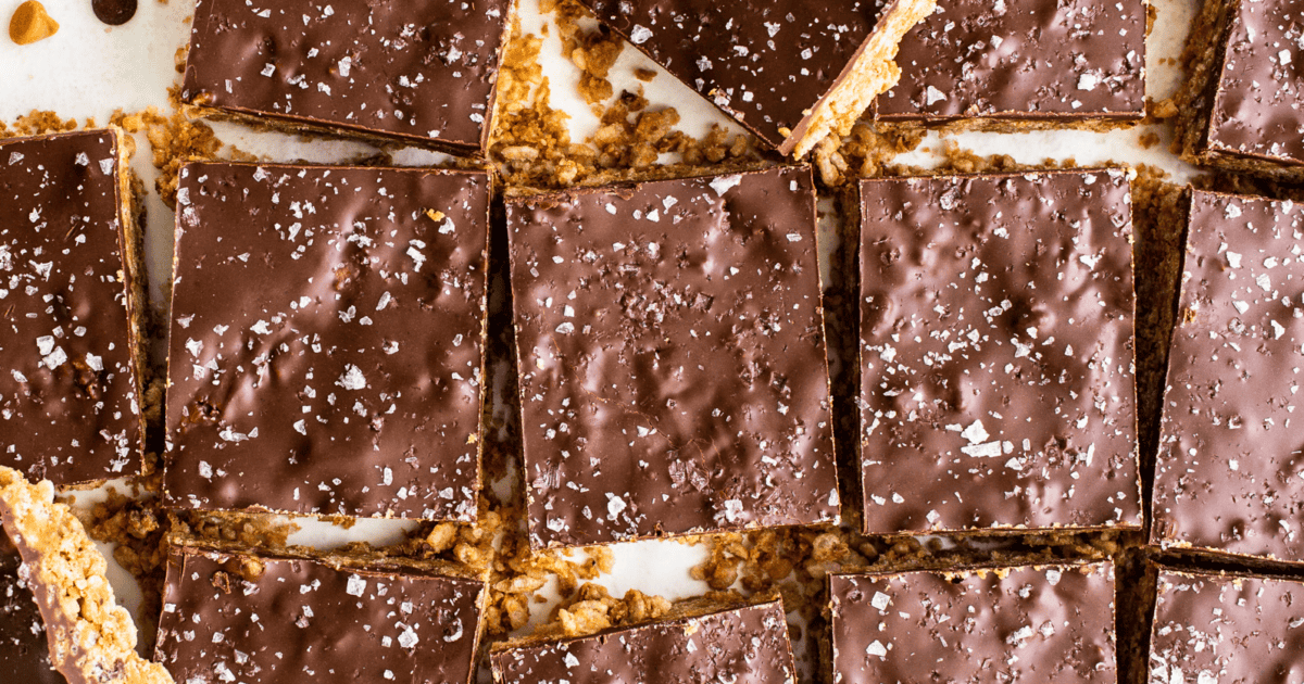 Two-Layer Protein Scotcheroos: Classic Flavor, Modern Nutrition